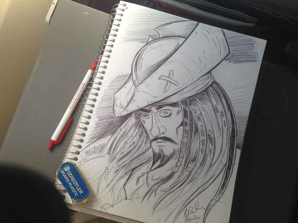 SDCC - Jack Sparrow Sketch