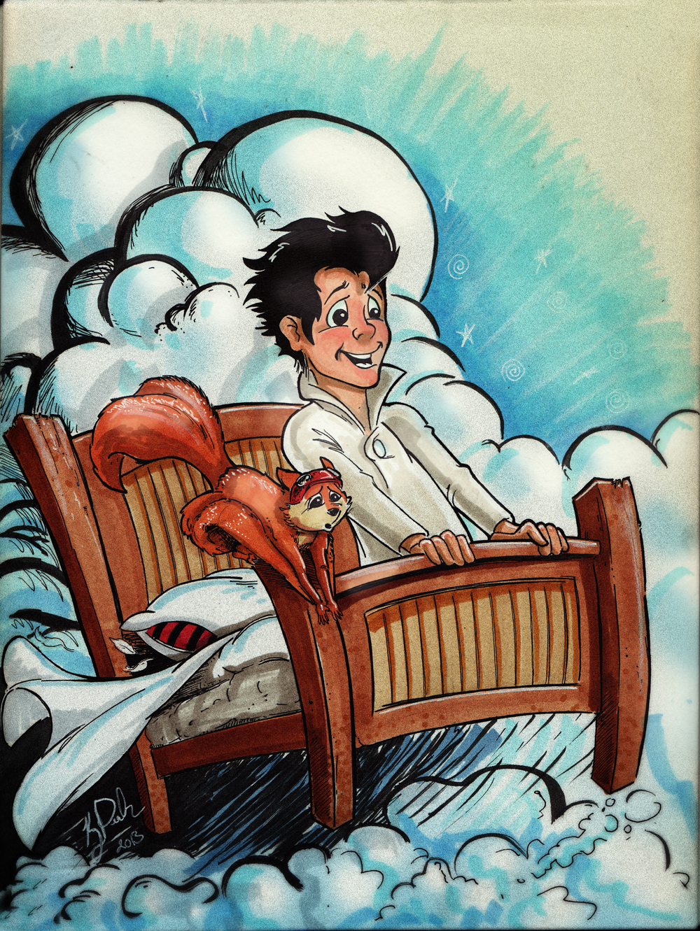 2013 October Art Jam - Little Nemo in Slumberland by KileyBeecher