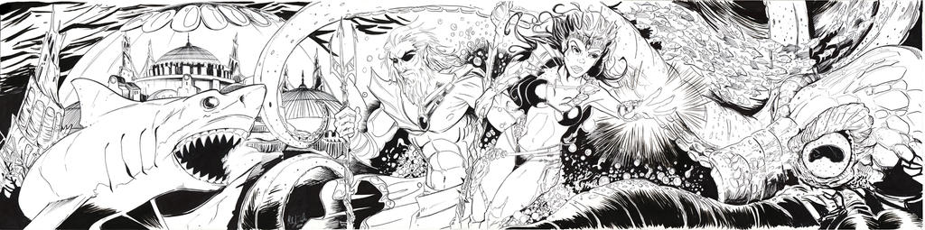Razing Atlantis Inks by KileyBeecher Razing Atlantis Inks by KileyBeecher