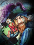 Captain Hector Barbossa by KileyBeecher