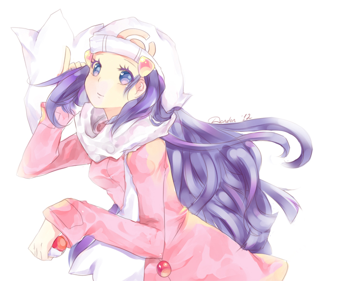 dawn (pokemon and 1 more) drawn by koitshi