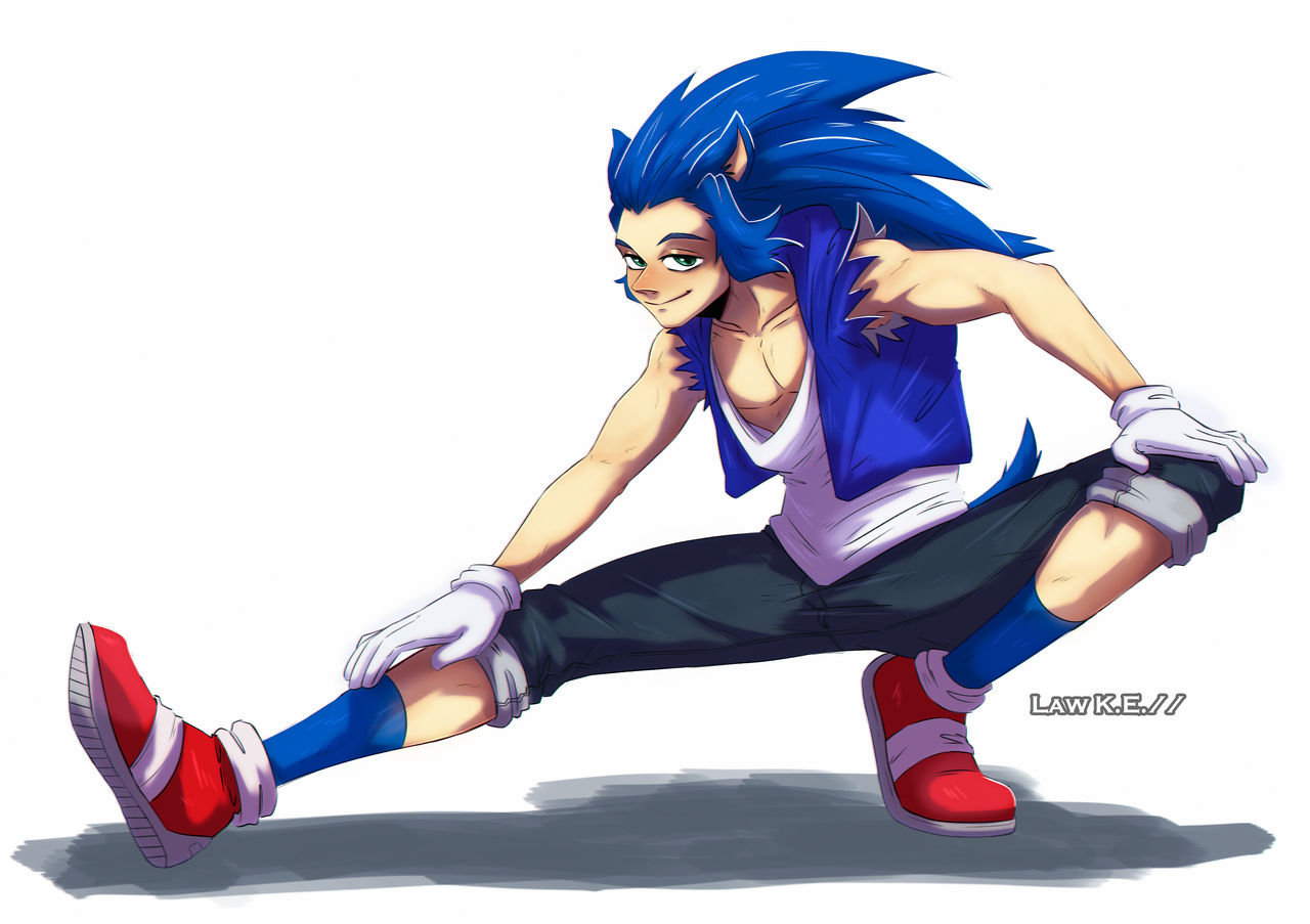 Sonic by YouthHybrid on DeviantArt