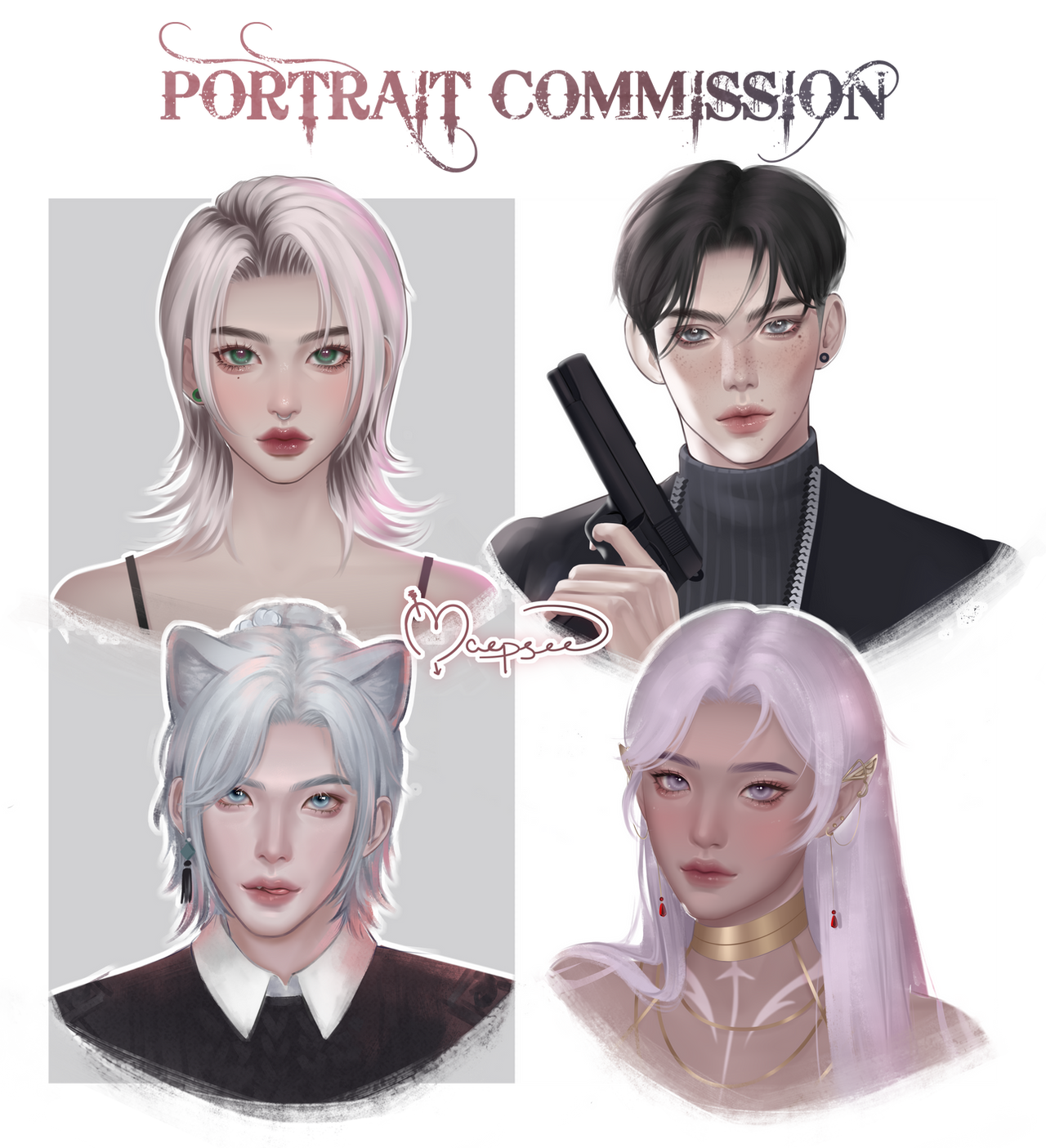 Object Commissions Characters Commissions open by Baepsee on DeviantArt