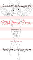 P2U Base Pack (Doll and human) by RainbowMoonBunny