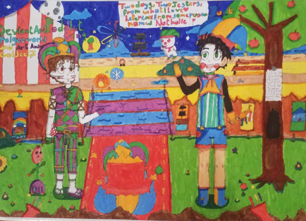 Two days, two jesters from what I love by Goldool7 on DeviantArt