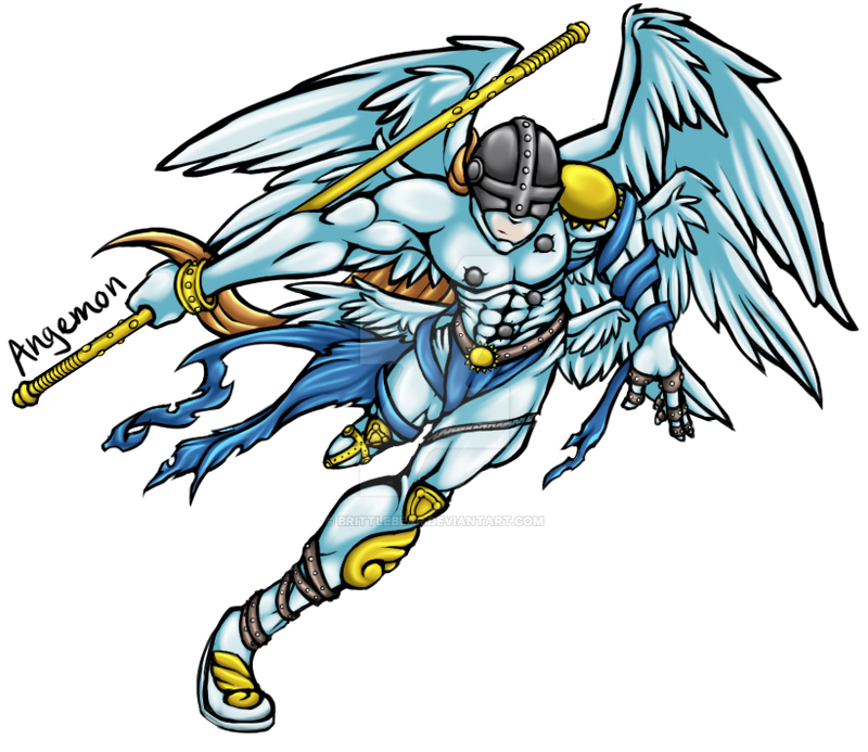 Angemon by Brittlebear on DeviantArt