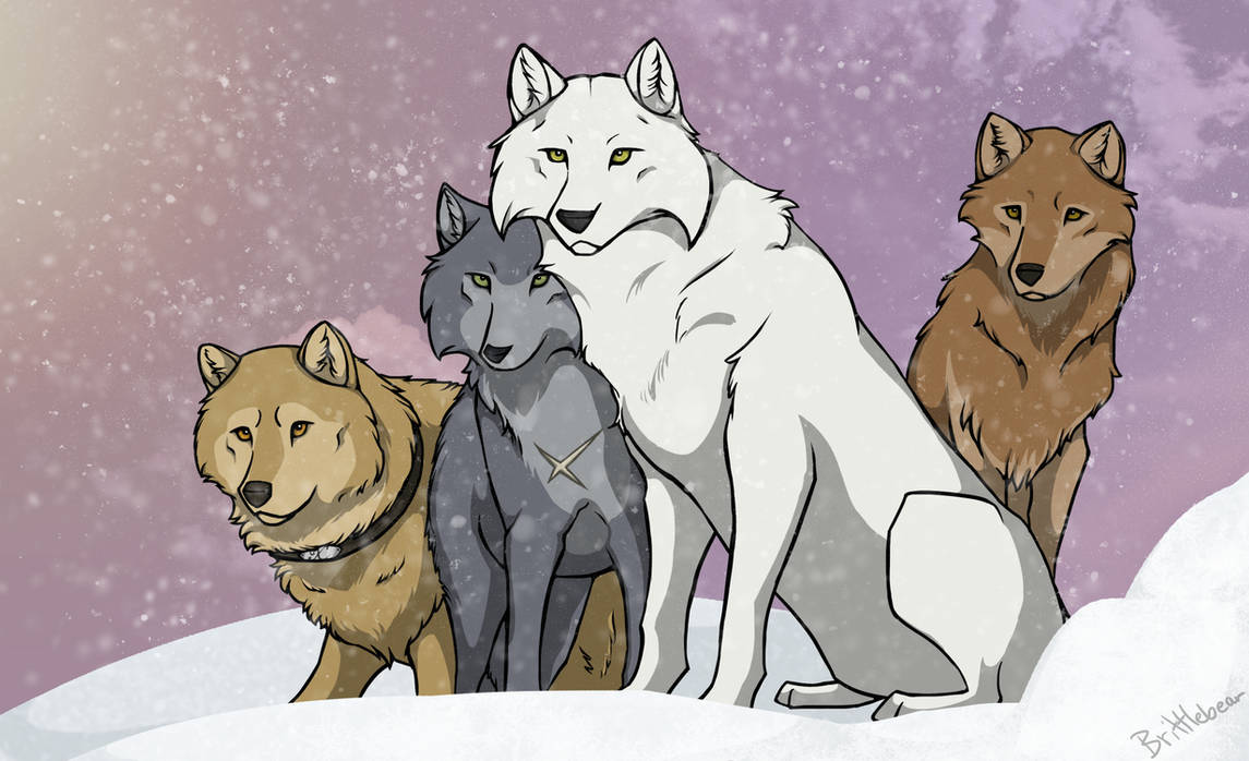 Wolf's Rain The Pack by Brittlebear on DeviantArt