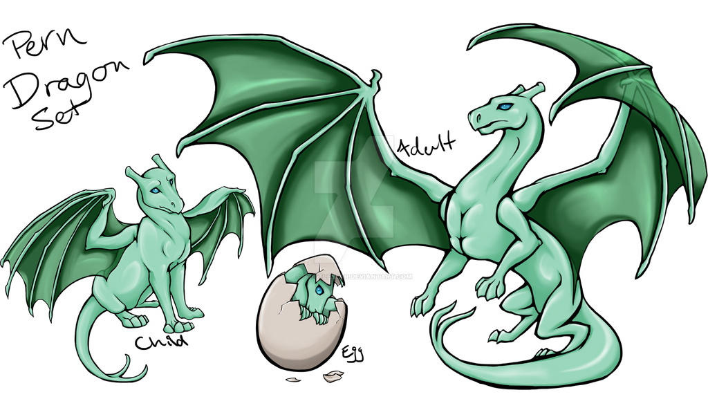 Pern Dragon Set by Brittlebear on DeviantArt
