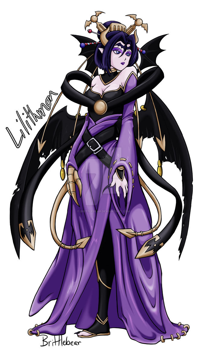 Lilithmon Laylamon By Brittlebear On DeviantArt