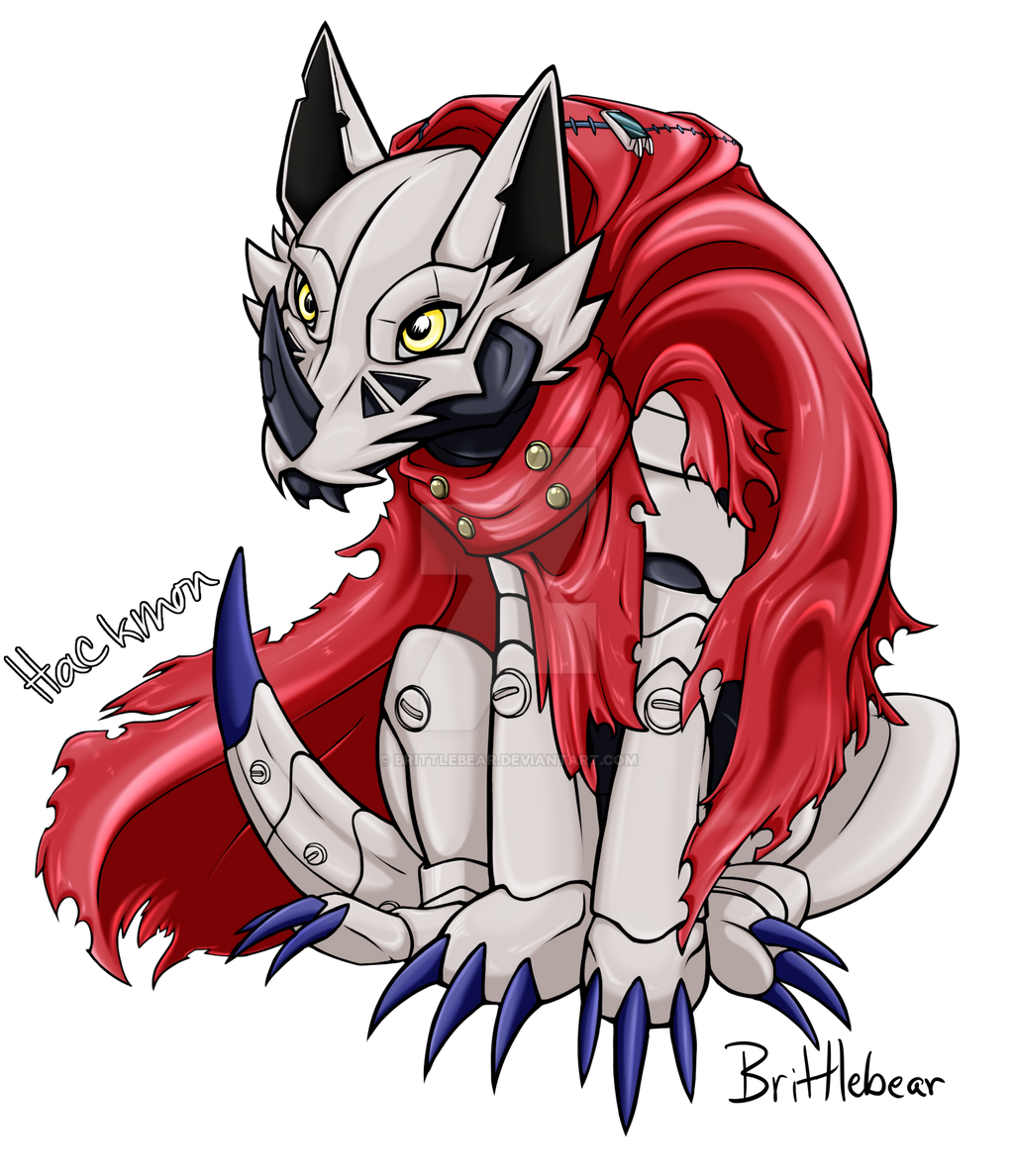 Hackmon by Brittlebear on DeviantArt
