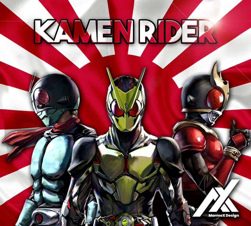 ARTE EXCLUSIVA TOKUSATSU - KAMEN RIDERS by MARMOXDESIGN on DeviantArt