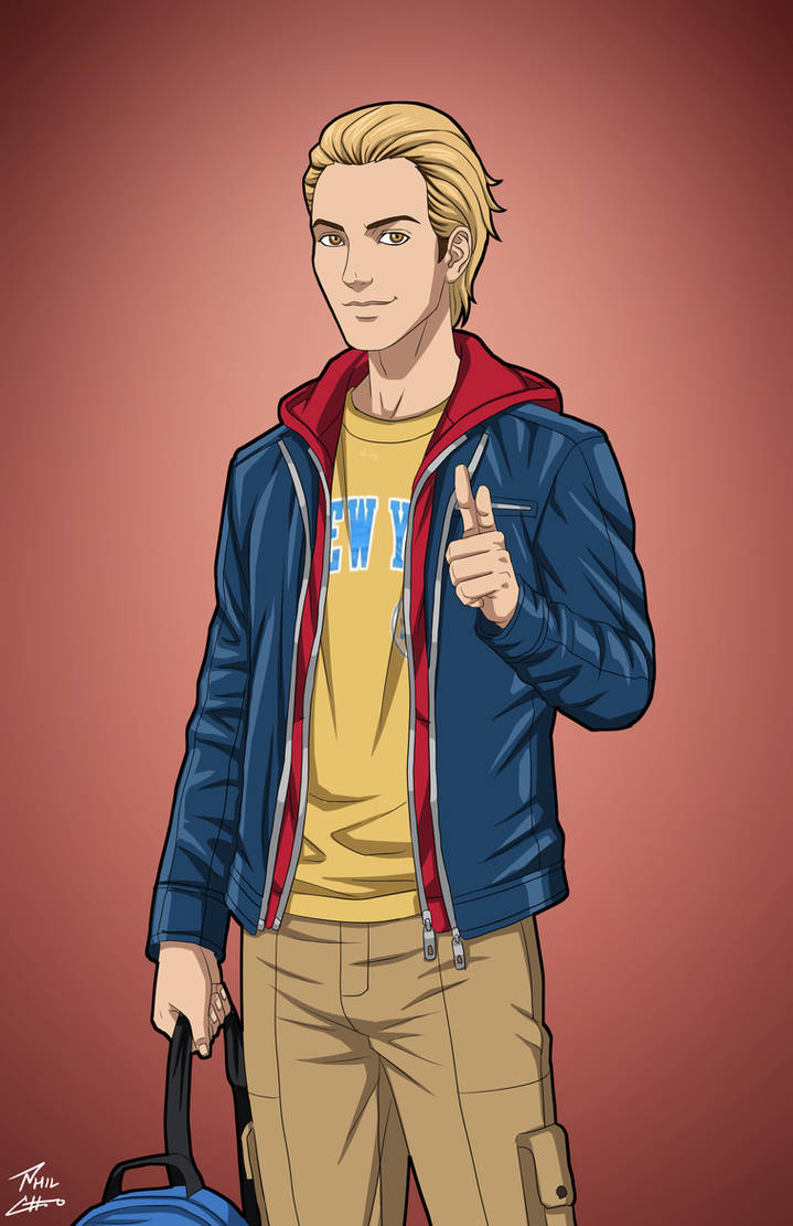 Ben Riley Fan Suits Ben Riley (Earth 27) [Dyed Blonde} Variant by ryandohc on DeviantArt