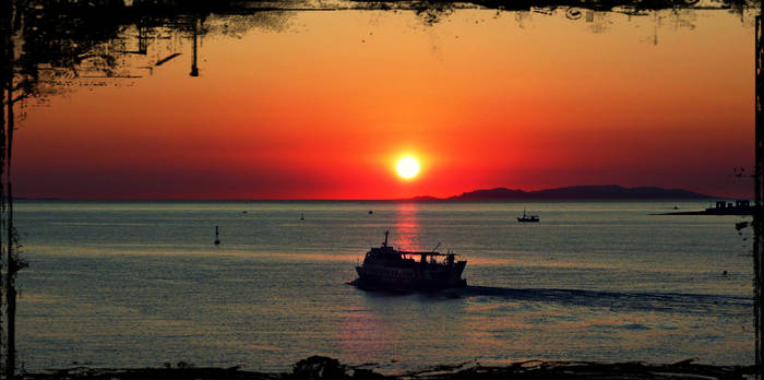 Sunset in Paros