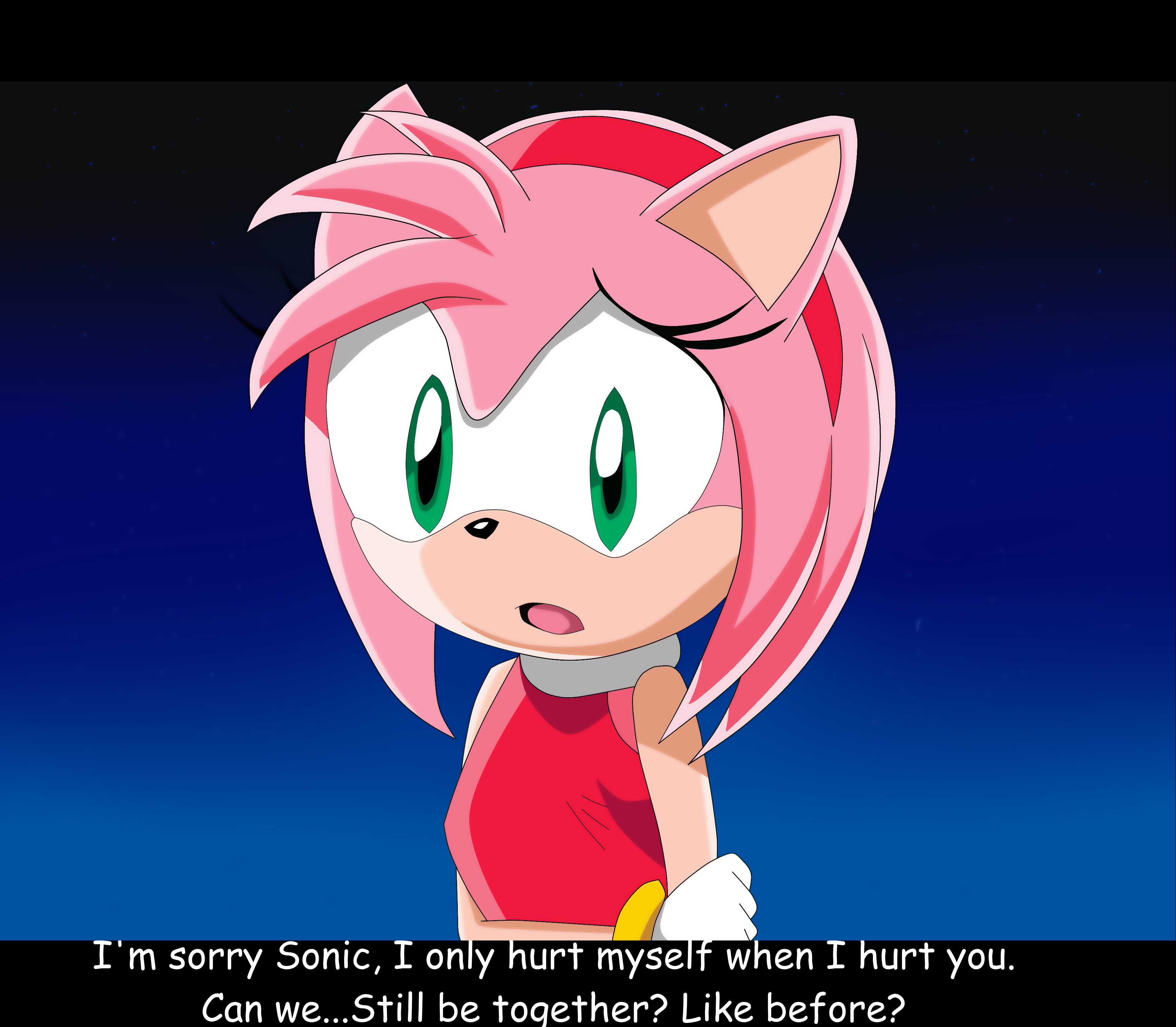 Fabi (⁠◍⁠•⁠ᴗ⁠•⁠◍⁠)🎄 on X: //GORE WARNING . . . . I don't know if there  is an amy rose in sonic exe PC port so I designed one,it does not look very