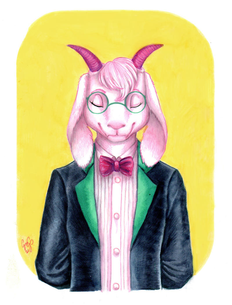 Butler Ralsei by Lord-Giovanni on DeviantArt