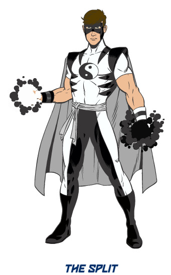 Marvel Superhero 'The Split' by Blackandgoldragon on DeviantArt