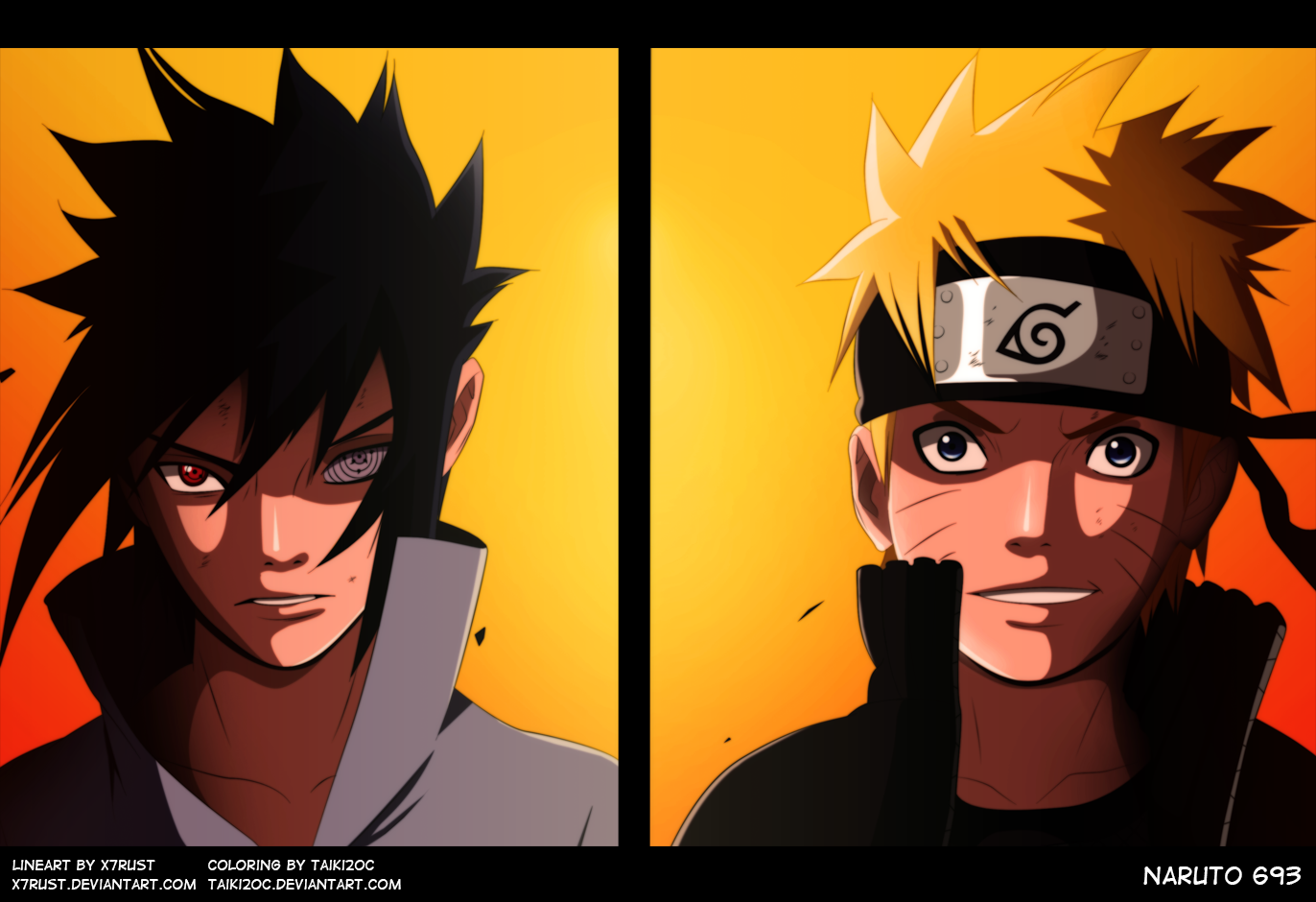 Sasuke vs Naruto 2 by Gih-DP on DeviantArt