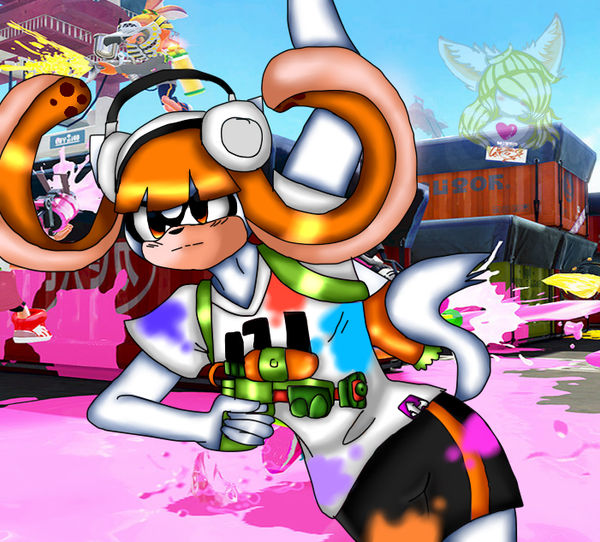 Splatoon Figure Deviantart Splatoon by NoaBoyee on DeviantArt