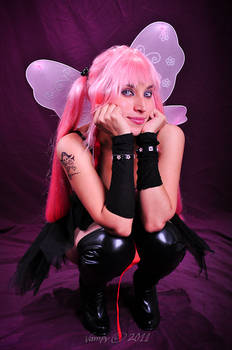 gothic fairy pink