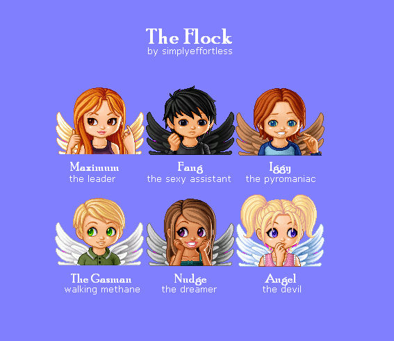 Maximum Ride Dolls :The Flock: by simplyeffortless on DeviantArt