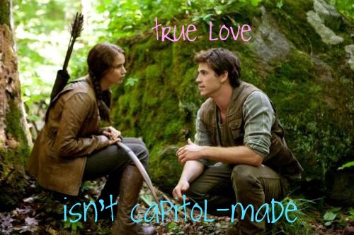 Katniss + Gale OFFICIAL SHOT