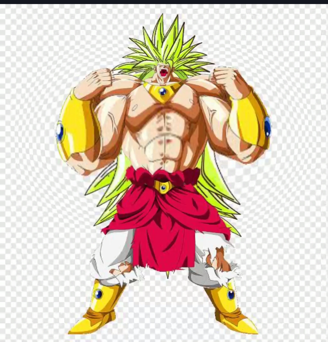 Broly Muscle Growth by pian0987654321 on DeviantArt