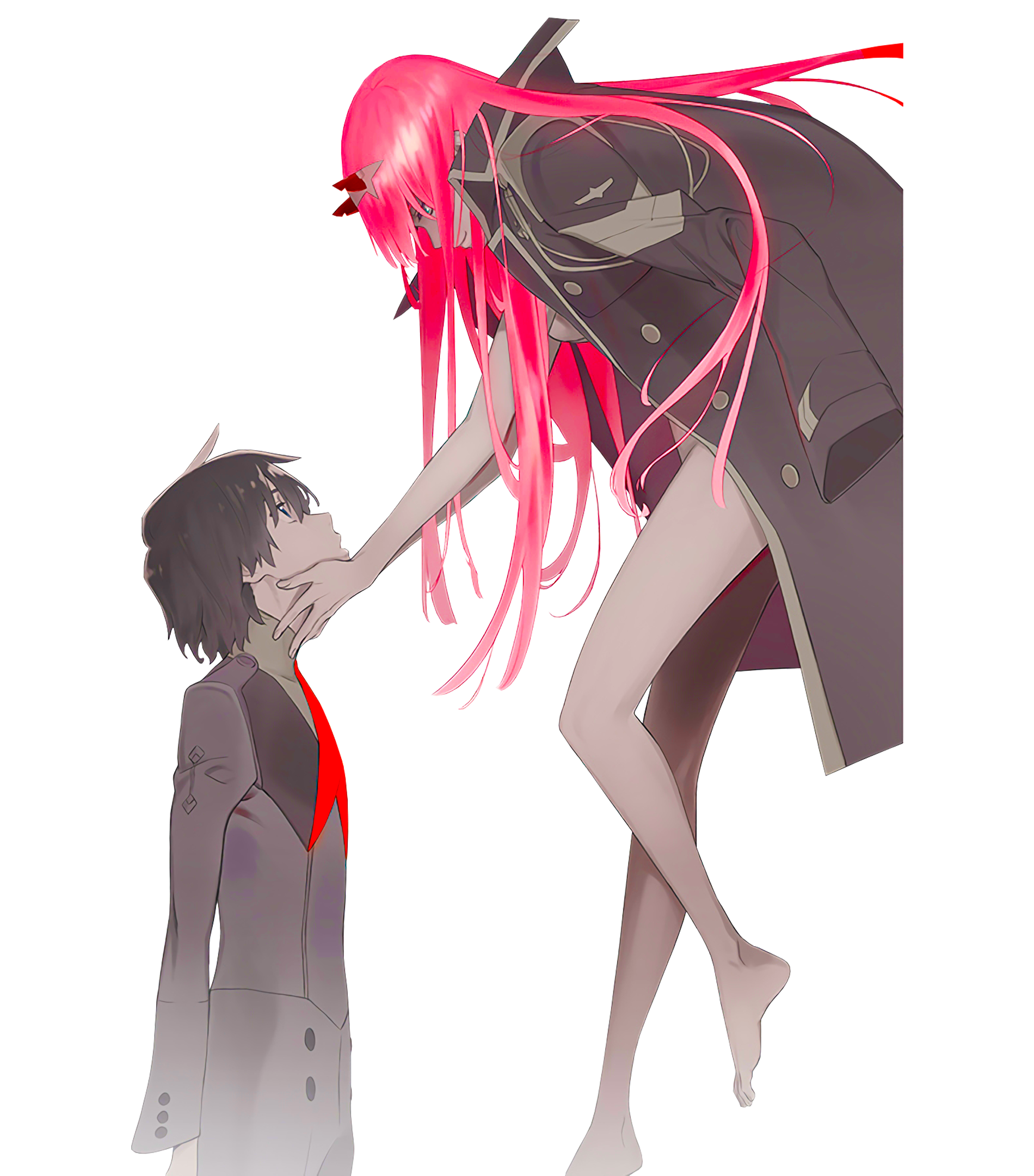 Darling In The Franxx - Ichigo and Zero Two Render by kemzlophe on  DeviantArt