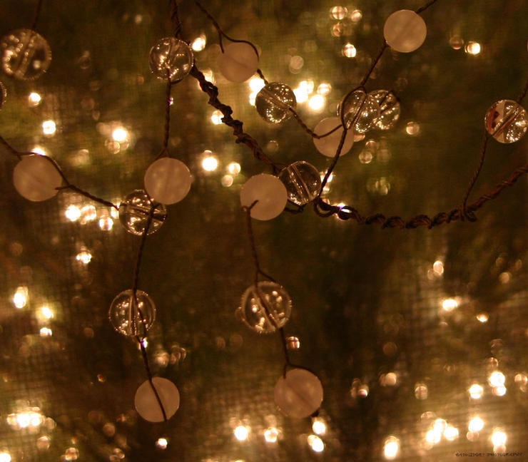 Christmas Beads and lights