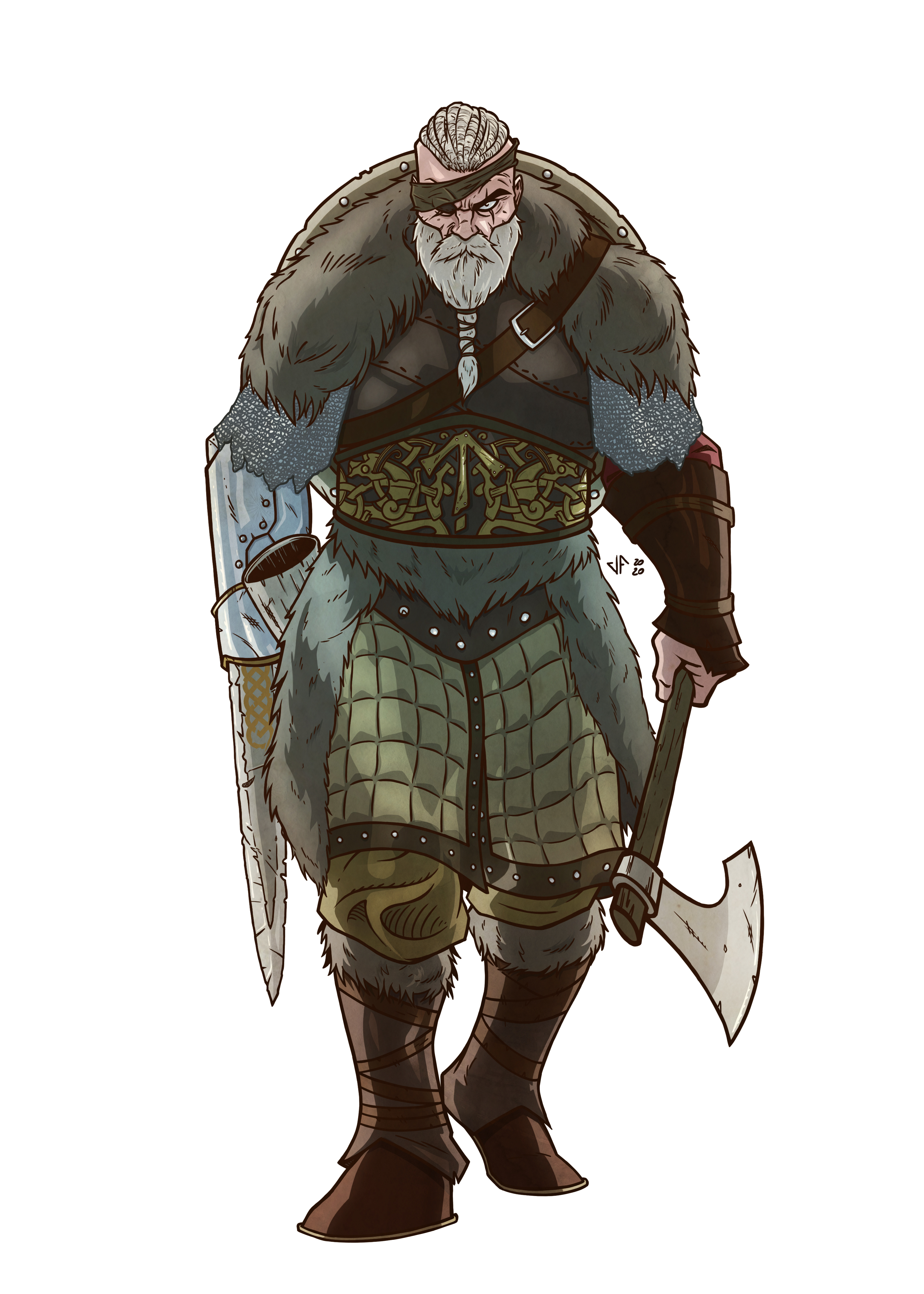 ArtStation - God of War Ragnarök - Tyr Groom