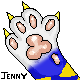 Jenny Pixel Paw icon