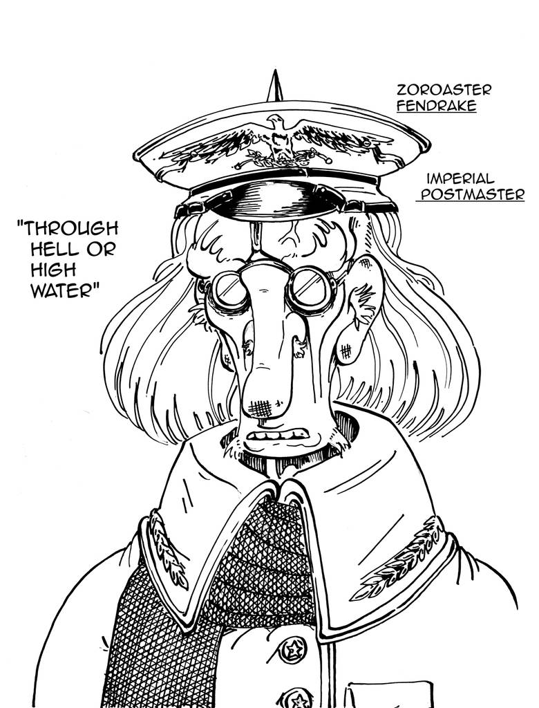 Postmaster Drawing Easy Imperial Postmaster by MizuStyle on DeviantArt