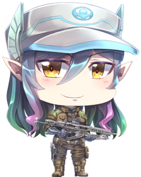 Commission: OC chibi Serah