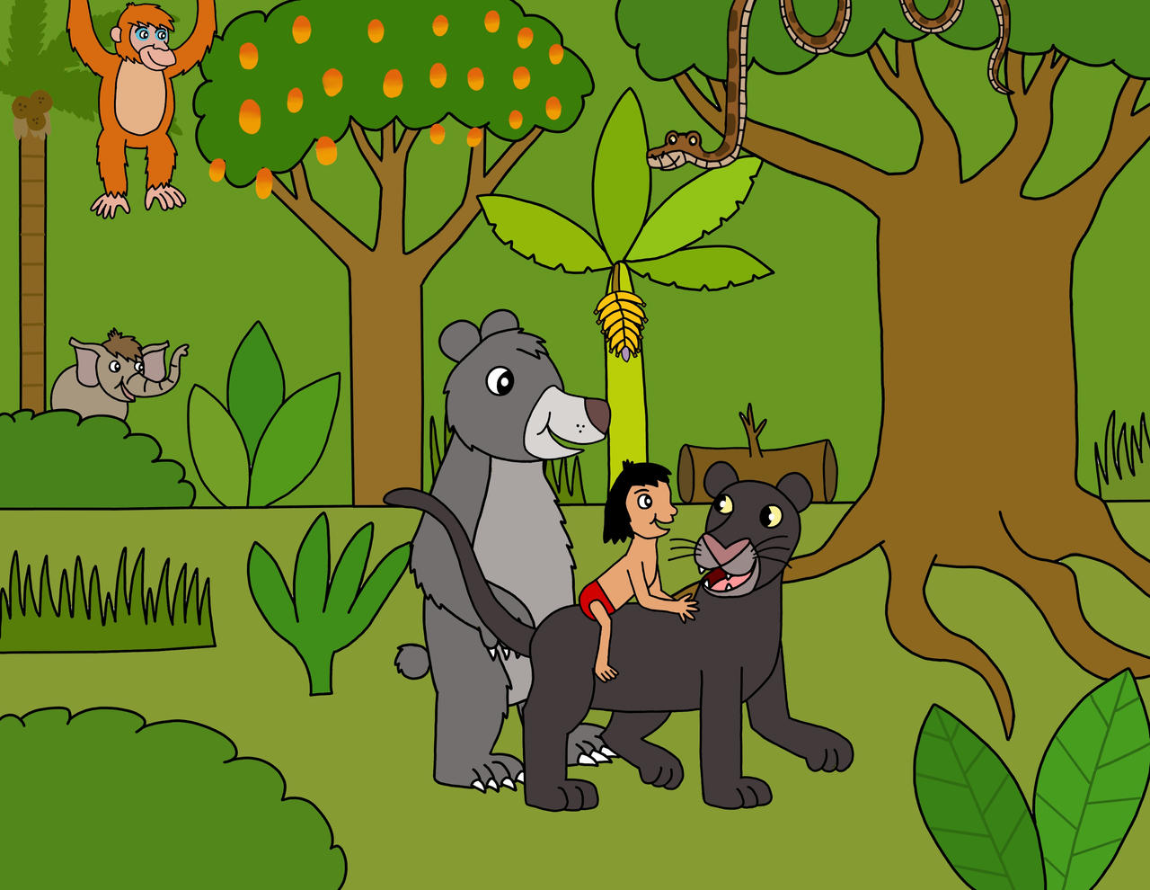 Deviantart Animal Jumping The Jungle is Jumping by AnimalBoy2000 on DeviantArt