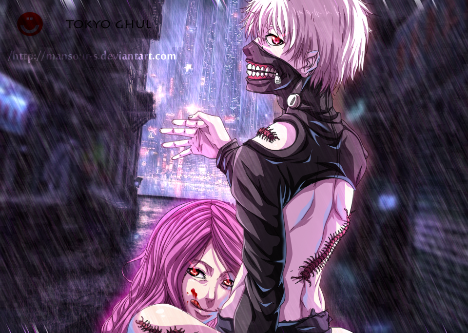 Rize And Kaneki Tokyo Ghoul Kaneki And Rize By Mansour S On Deviantart ...