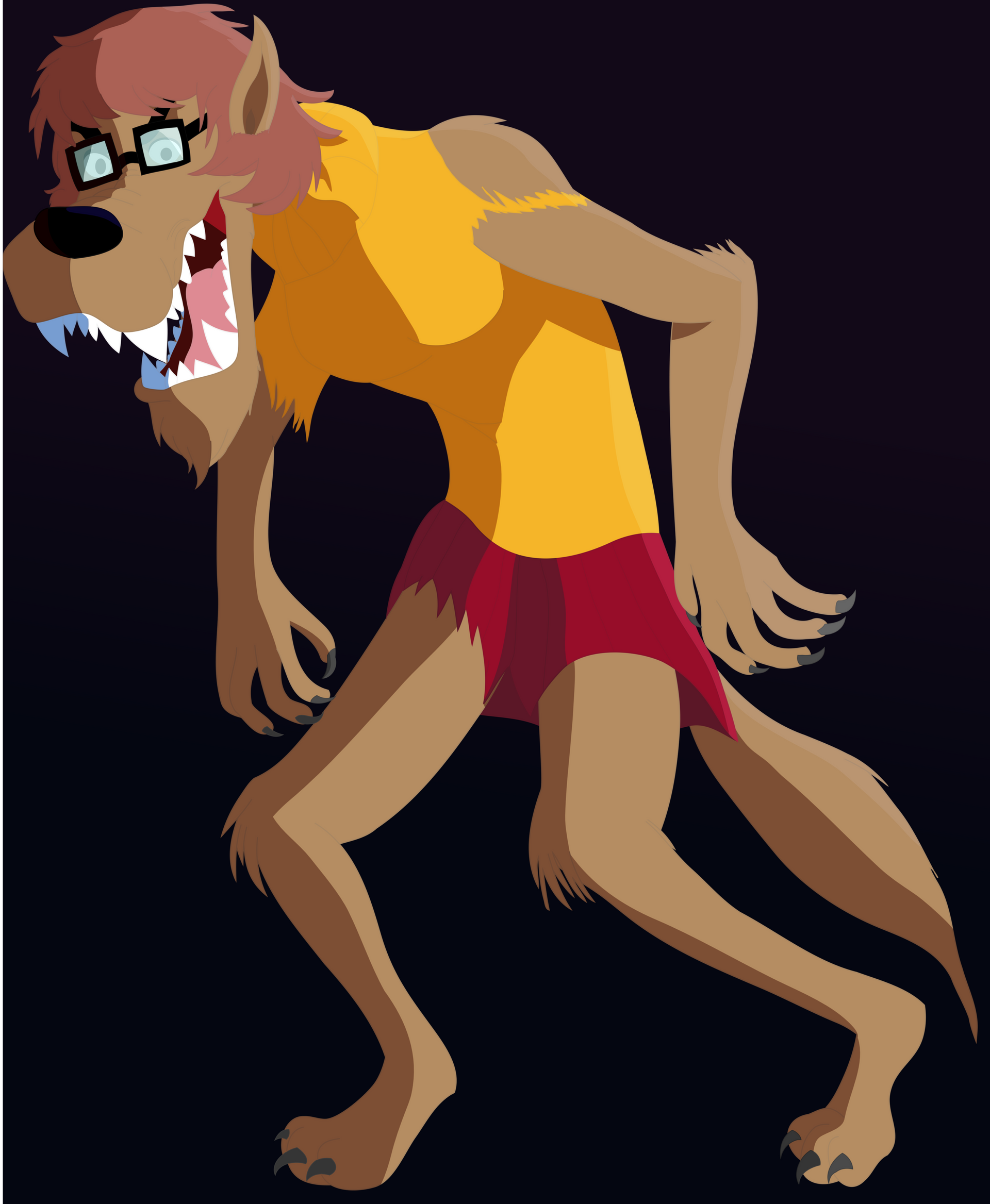 Werewolf Ralph Goblin King 15th anniversary: Werewolf Velma by RalphandSamm55 on ...