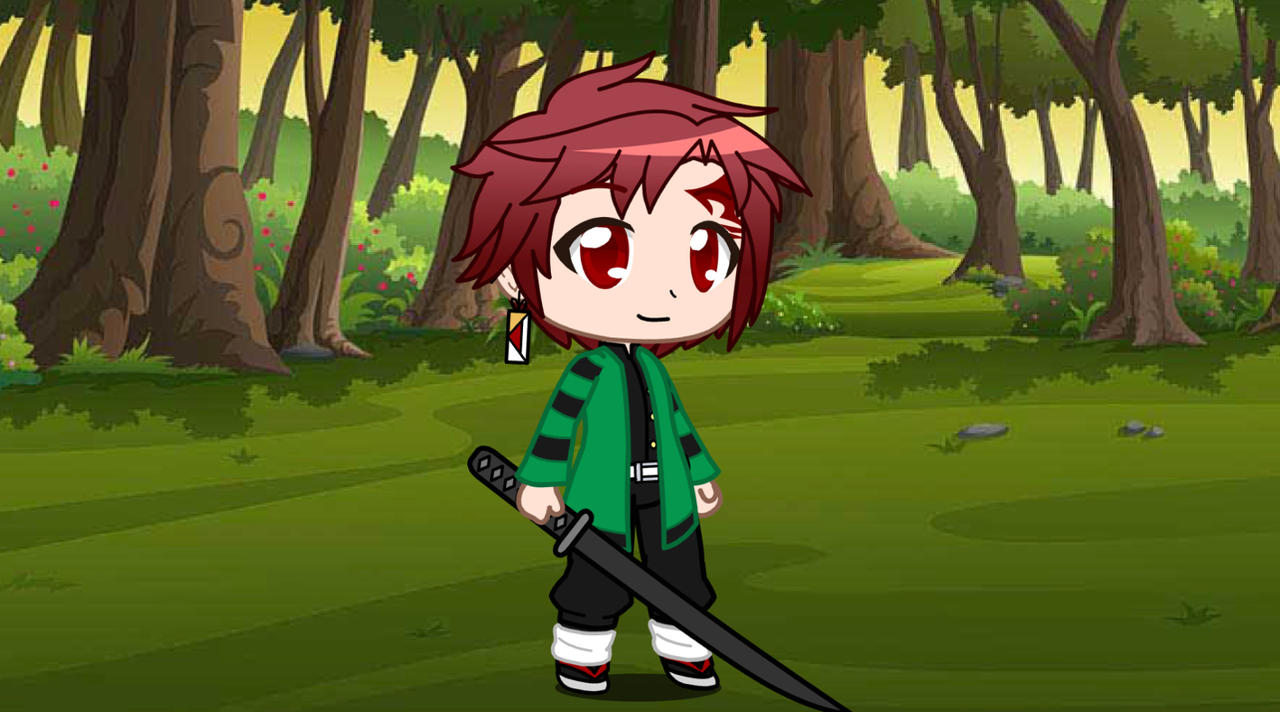 Kamado Tanjiro in Gacha Club by PrunceStar on DeviantArt