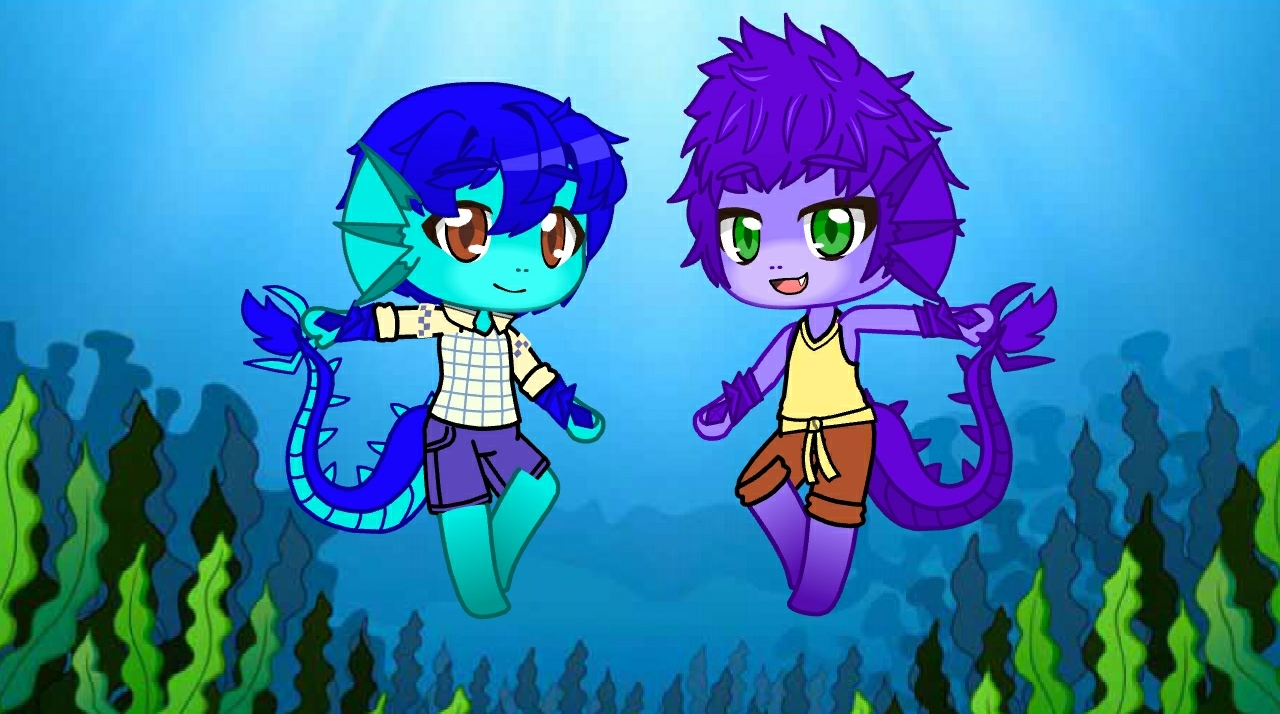 Luca and Alberto (Sea Monsters) by PrunceStar on DeviantArt