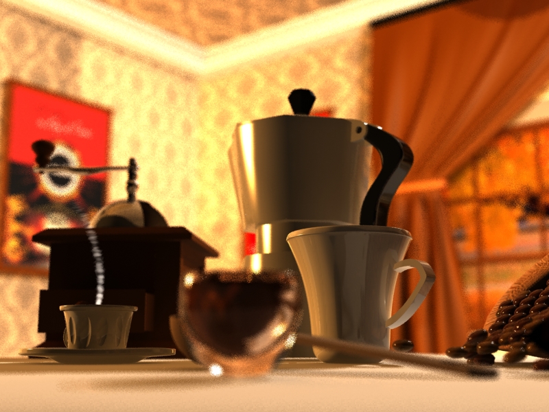 still life coffee 3D 02