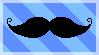 Moustache Stamp 1 by Bulldoggenliebchen