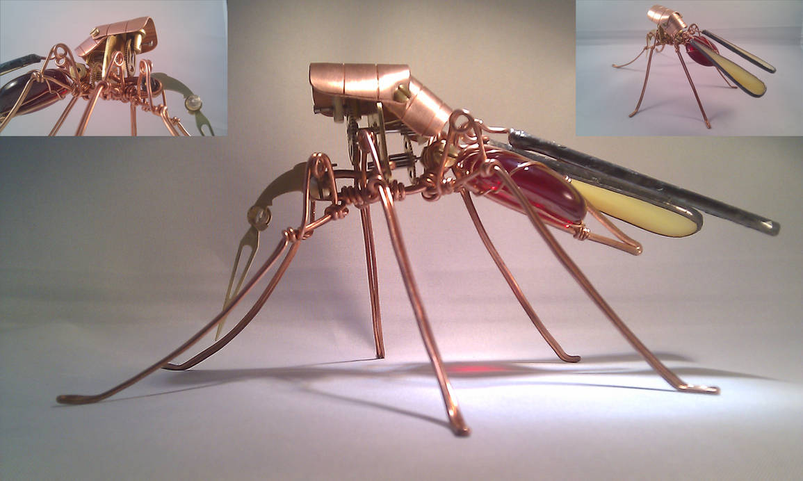 Steampunk Mosquito by Henri-1 Steampunk Mosquito by Henri-1