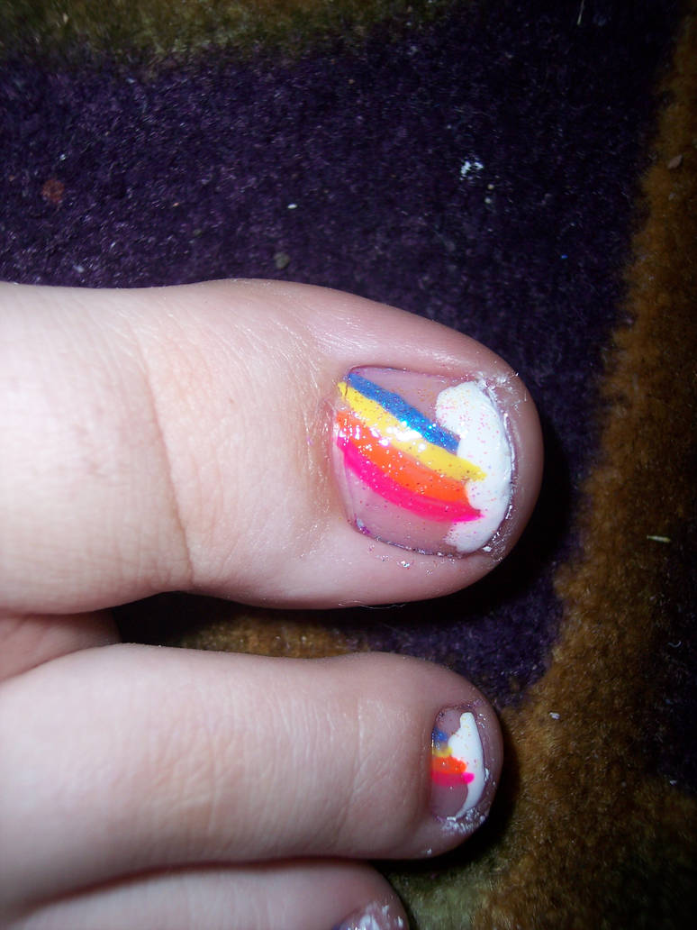 Shell Toes Rainbow Rainbow Toe by thepaulmccartney1996 on DeviantArt