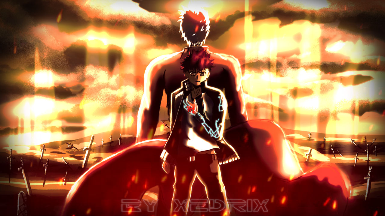 Unlimited Blade Works Fate Stay Night With Eff By Qxedrix On Deviantart