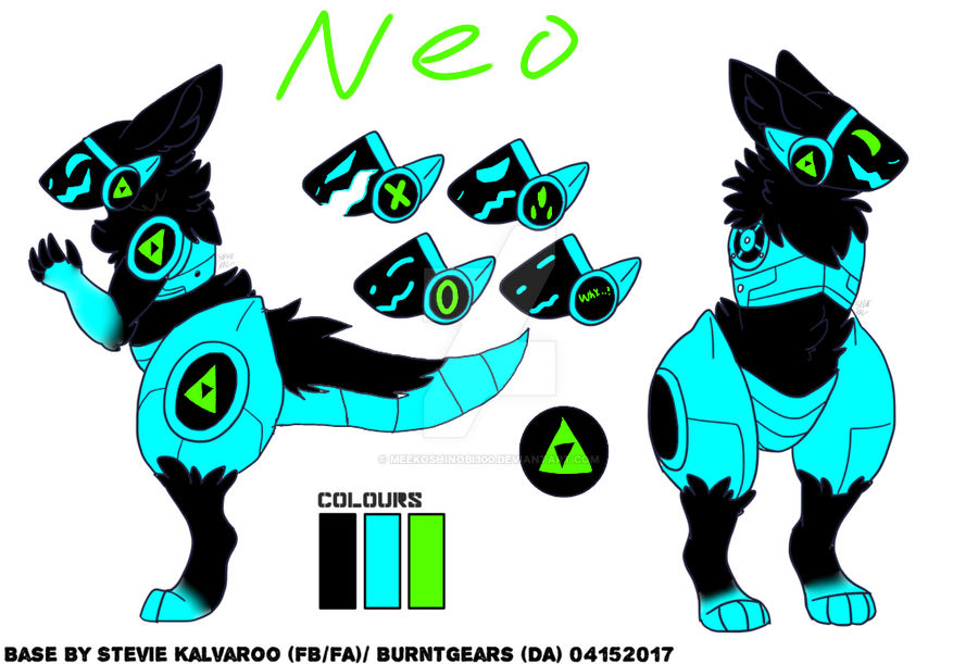 Neo the Protogen by MeekoShinobi300 on DeviantArt