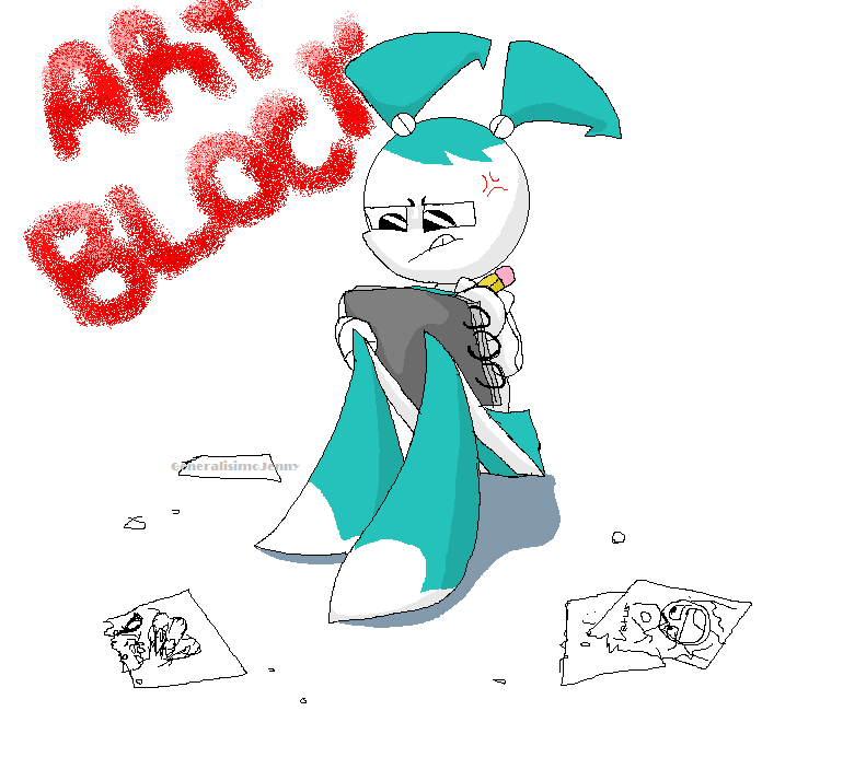 Jenny vs Art block