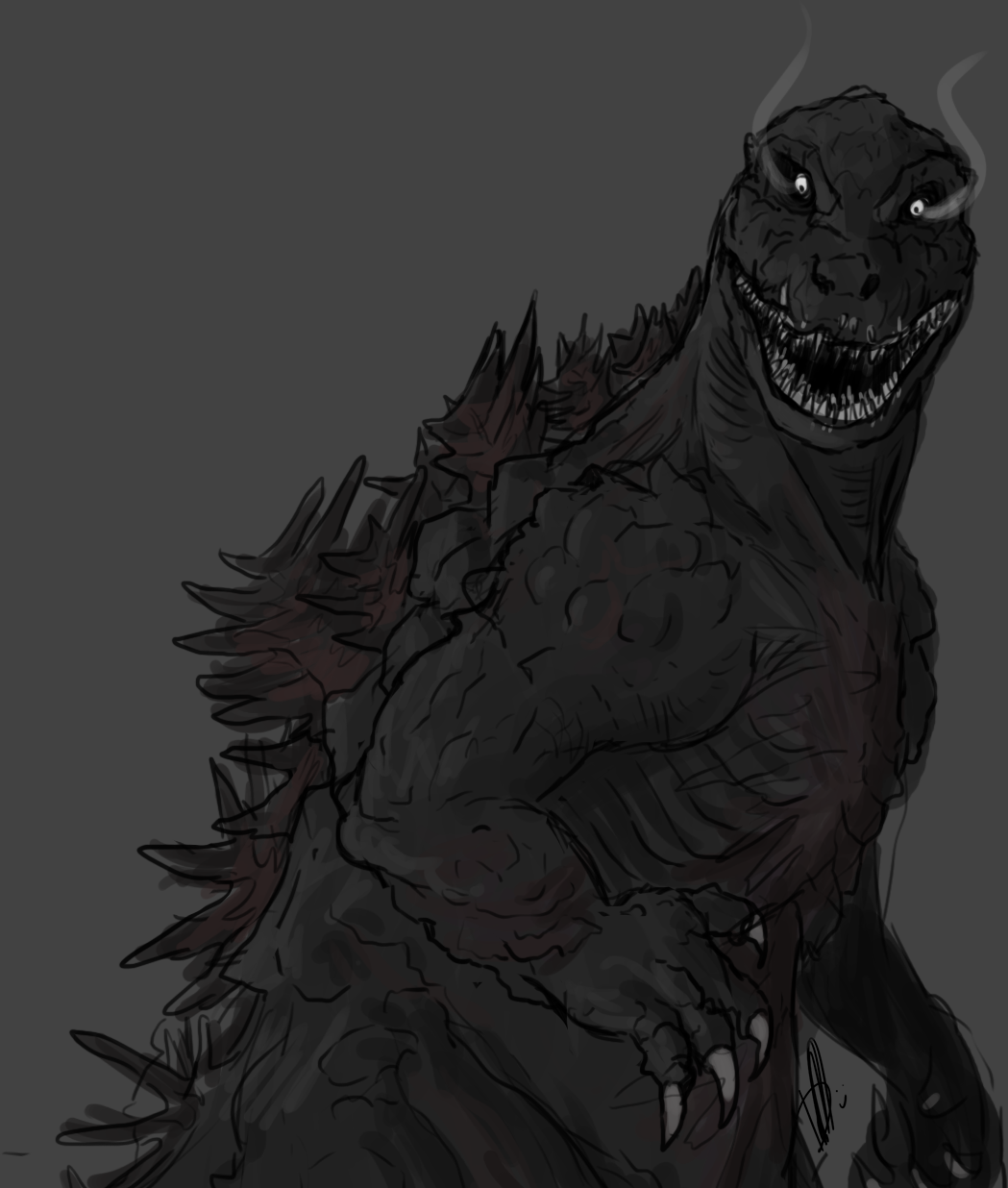 Godzilla:Resurgence Speculation doodle 1