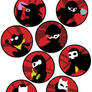Persona 5 Buttons