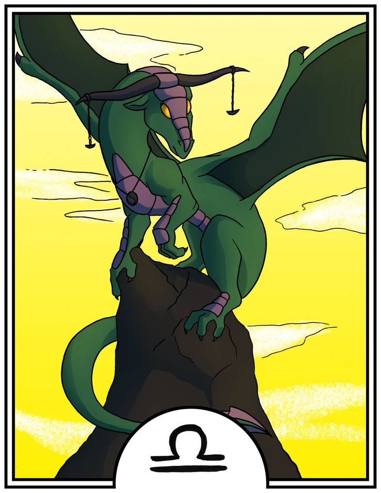 Zodiac Dragons - Libra by dragonsong12