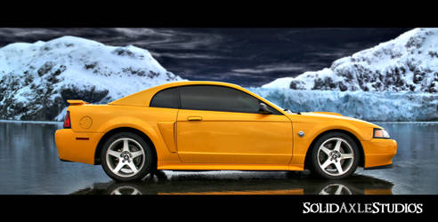 Mustang in South Pole