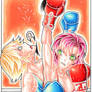 Comission - Boxing Girls