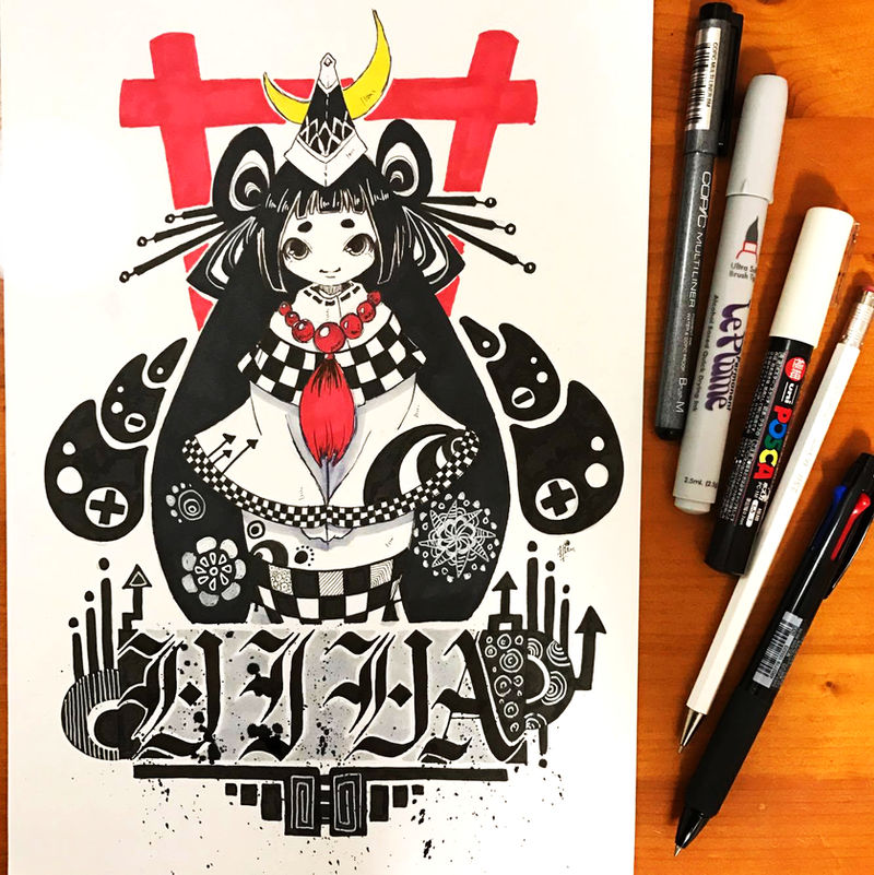 Moon God by hiru-miyamoto